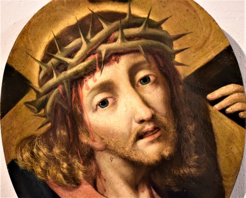 Michael Coxie (Malines 1499-1592) " Visage du Christ " - Romano Ischia